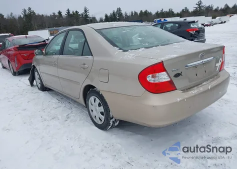 2004 Toyota Camry Le from USA, damaged, VIN 4T1BE32K74U932622